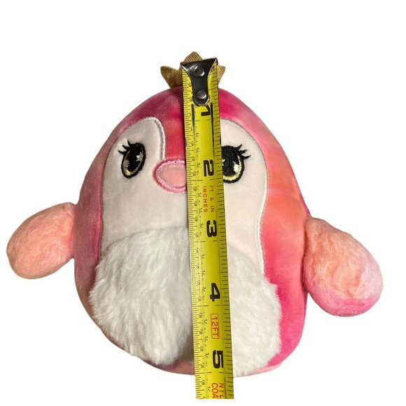 Original Squishmallows Pink Princess Penguin Plush Toy 5 Inch - Picture 9 of 9